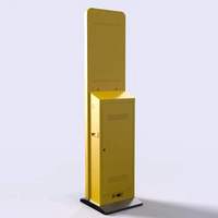 Carrito Cargador de Tabletas y Teléfonos de Alta Resistencia con 24 Puertos, 1980 mm, 65 kg, 90-400 W, para Uso en Escuelas, Bibliotecas, Universidades y Aulas