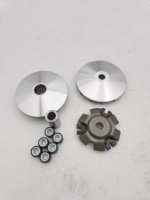 KVJA 125 Birincil Varyatör Grubu Z0021 KINON CVT Tahrik Kasnağı Komple Seti, 125cc Scooter için 20x15 Makaralı
