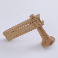 Juguete de Percusión de Madera con Trinquete y Pestillo, Instrumento Educativo para Hacer Ruido, para Niños Unisex de 2 a 4 Años y de 5 a 7 Años