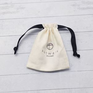 Beige Cotton Linen <b>Drawstring</b> <b>Pouch</b> Small Linen Packaging Bag Soft Cotton Linen Jewelry <b>Pouch</b> - Product Image 5