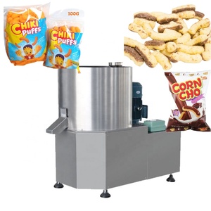 Nouvelle ligne de production de snacks soufflés avec extrudeuse automatique de maïs et de Cheetos à moteur, capacité de 500 kg/h - Product Image 5