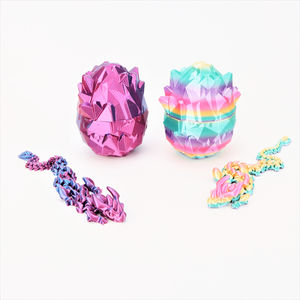 High End mehrere Farben Zappeln Spielzeug 3D gedruckte Drachen eier Set mit Drachen im Inneren - Product Image 2