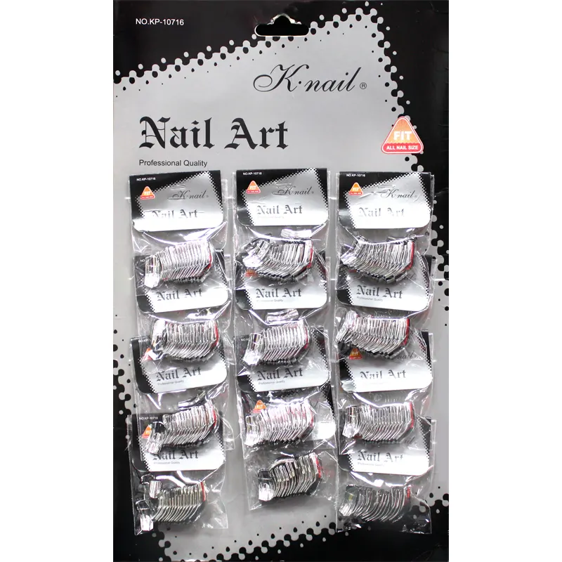 G.Nail Nieuwe Stijl 12 Pack Metallic Fashion Nail Patch
