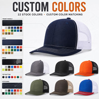 Gorra Trucker Personalizada con Parche de Cuero, Gorra de Béisbol con Malla Trasera de Primera Calidad, Logotipo Cosido de Alta Calidad, Gorra Deportiva para Hombre y Mujer