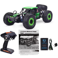 Voiture télécommandée ZD Racing ROCKET DBX-10 1:10 80 km/h 2.4G Brushless Haute Vitesse 4x4, Buggy du Désert RTR, Véhicule Tout-Terrain, Camion pour Cadeau