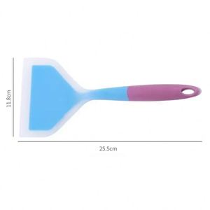 Spatules et pelles de cuisine en silicone résistantes à la chaleur, grattoirs de cuisine larges, écologiques, commande minimum 10 pièces, ustensiles de cuisine - Product Image 1