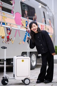 <span class=keywords><strong>Valise</strong></span> <span class=keywords><strong>trottinette</strong></span> à roulettes en aluminium 20 pouces pour <span class=keywords><strong>cabine</strong></span>, personnalisable OEM - Product Image 5