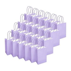 Small Paper <b>Bags</b> with Handles Bulk for Birthday Wedding Baby <b>Shower</b> Parties Retail Merchandise Shopping Small Paper <b>Bags</b> - Product Image 6