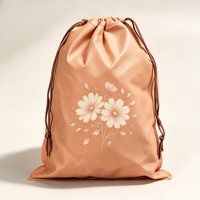 Pochette à cordon en polypropylène non tissé imprimée avec un motif personnalisé, sac multifonctionnel pour les cadeaux sportifs, emballage de cadeaux
