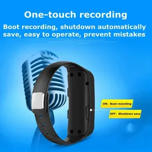Mini USB Flash Drive Digital Audio Watch <strong>Secret</strong> Record Mini Dictaphone MP3 Player Wav Format <strong>Voice</strong> <strong>Recorder</strong> Watch - Product Image 2