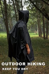 Imperméables pour adultes Ponchos de <span class=keywords><strong>pluie</strong></span> réutilisables <span class=keywords><strong>avec</strong></span> capuche et <span class=keywords><strong>manches</strong></span> Imperméables pour garçons et filles - Product Image 6