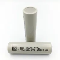 Batterie lithium-ion originale Moli A/A3 Grade INR18650 P28A 18650 3.7V 2800mAh, 18650 P28A 10C, décharge 18650 pour drone/UAV