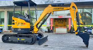 Shantui SE26SR 26 tonnes mini-pelle prête à fonctionner immédiatement en stock maintenant prix bon marché usine directe en Chine - Product Image 4