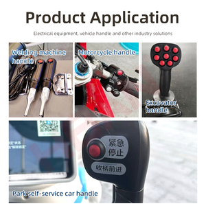 IP68 Plastic <strong>Push</strong> <strong>Button</strong> <strong>Switches</strong> 12mm Momentary Waterproof <strong>Push</strong> on Normally Open <strong>Switch</strong> <strong>Button</strong> with Wirers for Handle Control - Product Image 6