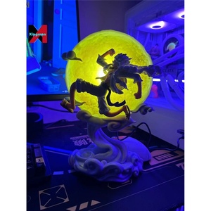 Nika luffy Gear 5รูปปั้นพีวีซี, หุ่นตัวการ์ตูนอะนิเมะการ์ตูนอะนิเมะขนาด34ซม. ของขวัญสำหรับสะสม - Product Image 3