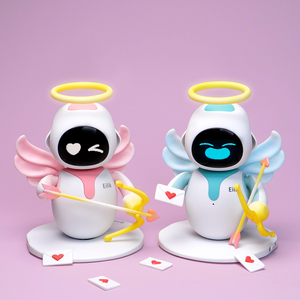 <span class=keywords><strong>Robot</strong></span> interactif <span class=keywords><strong>Eilik</strong></span> Emo rose, un compagnon intelligent et mignon, jouet compagnon pour animaux de compagnie, jouet d'accompagnement très prisé - Product Image 3