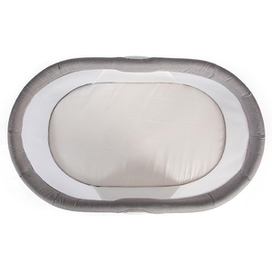 Letto per bambini a dondolo in legno di pino grezzo letto per bambini <span class=keywords><strong>lettino</strong></span> altalena convertibile Design moderno 0-3 anni con Set di biancheria da letto per bambini - Product Image 5