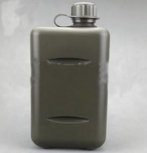 DE97 US Sports Use Plastic Canteen with Pouch with Shoulder Straps Outdoor Portable <b>Water</b> <b>Container</b> 2L Capacity 2 Quart - Product Image 2