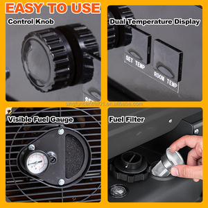 Đa bảo vệ 30 kW công nghiệp gián tiếp dầu diesel dầu hỏa buộc không khí nóng cho chuồng lợn chăn nuôi gia cầm trang trại - Product Image 5