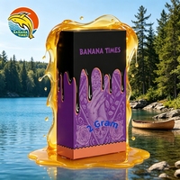 Cartouches vides certifiées OEM 2g, résistantes aux enfants, rigides, double réservoir, boîte en carton, emballage de cartouche de voyage 2ml, revêtement UV