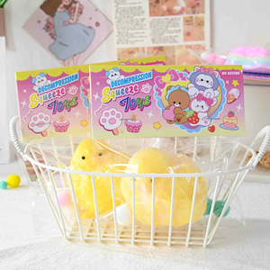 Jouet Squishy Capybara Kawaii, Animal de Dessin Animé en TPR, Anti-Stress Sensoriel pour Filles, Garçons et Enfants, Cadeau - Product Image 4