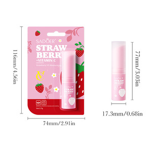 <span class=keywords><strong>Baume</strong></span> à lèvres à la fraise VC, nouvelle vente chaude, 2,7 g, automne-hiver, anti-fissures, <span class=keywords><strong>hydratant</strong></span>, <span class=keywords><strong>baume</strong></span> à lèvres <span class=keywords><strong>hydratant</strong></span>, produits de soin de la peau en gros - Product Image 2