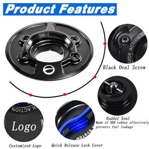 Tapa de Tanque de Combustible Rápida para Motocicleta 2025 S1000R <span class=keywords><strong>S1000RR</strong></span> M1000R <span class=keywords><strong>M1000RR</strong></span> para Carreras, Conexión en Línea, Sin Llave, Airbox - Product Image 3