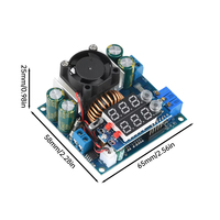 Module Buck Réglable 15A, Module de Charge Solaire MPPT Buck, Tension Constante, Courant Constant, Rectification Synchrone
