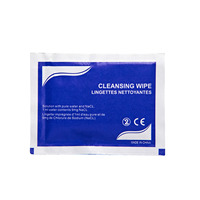 Tampons et lingettes alcoolisées individuelles de qualité supérieure, certifiées CE, 65x30cm, pour kits de premiers secours médicaux