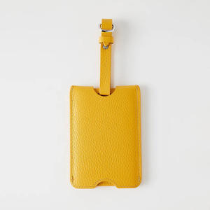 Étiquettes à bagages en cuir véritable en vrac, étiquettes de valise, étiquettes de sac de voyage, logo personnalisé, carte <span class=keywords><strong>d</strong></span>'embarquement, accessoires de voyage de luxe, cadeau - Product Image 6