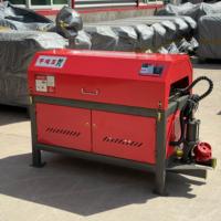 Haute vitesse automatique CNC vis fer renfort bobine fil d'acier tige de coupe acier métal barre redressage faisant la Machine