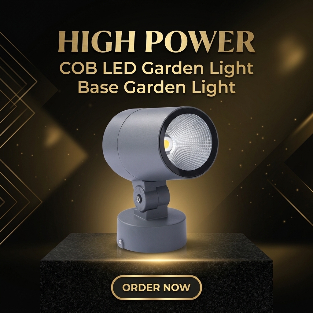 LED DC 24V Aluminum IP65 Outdoor Garden Landscape Spotlight