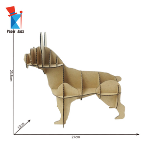 <span class=keywords><strong>Puzzle</strong></span> en carton ondulé 3D : Décoration éco-fonctionnelle et jouet STEAM - Product Image 3