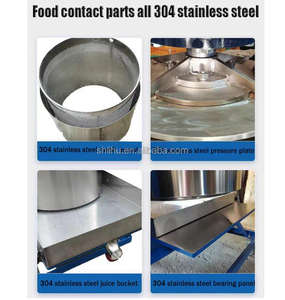 เครื่องสกัดน้ำผลไม้สกัดเย็นระบบไฮดรอลิกสีส้มส้มมะนาวส่วนประกอบหลักของมอเตอร์ - Product Image 5