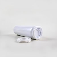Bouteille en aluminium sans BPA pour capsules de suppléments vitaminiques, emballage métallique vide, conteneur pour pilules
