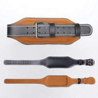 Ceinture de fitness soutien du dos haltérophilie entraînement de puissance cuir synthétique haltérophilie ceinture de gymnastique