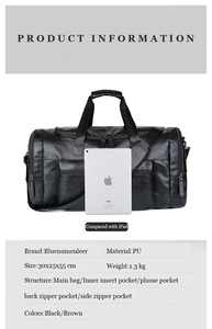Bolsa <span class=keywords><strong>de</strong></span> viaje <span class=keywords><strong>de</strong></span> cuero PU <span class=keywords><strong>de</strong></span> capacidad extra grande, bolsa <span class=keywords><strong>de</strong></span> viaje <span class=keywords><strong>de</strong></span> negocios para hombres, versión coreana <span class=keywords><strong>de</strong></span> bolsa <span class=keywords><strong>de</strong></span> viaje <span class=keywords><strong>de</strong></span> hombro con pico <span class=keywords><strong>de</strong></span> <span class=keywords><strong>mano</strong></span> - Product Image 6