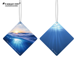 Désodorisant pour voiture Sea Bluer Than Sky, 18% d'huiles essentielles, sans alcool, protection UV, design personnalisé disponible - Product Image 5