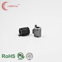 SCRC70A 7mm Bore Split Ferrite Clamp Core Power Line Choke EMI Filter for Small Equipment Cable14*15*18