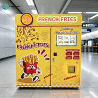 Vente flash : Distributeur automatique de frites, distributeur automatique de poulet frit, distributeur automatique mobile de frites