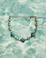 Bracelet d'été unique en gros avec perles et pierres précieuses, bracelet en céramique en forme de poisson pour femme, bijoux bohèmes de plage
