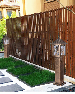 Lampe de jardin en alliage d'aluminium, éclairage LED pour allée, éclairage paysager, détecteur de mouvement, alimentation AC, IP65, résistant à l'eau - Product Image 3
