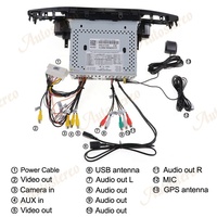 Android 10 de CD de coche reproductor de DVD para HYUNDAI Ioniq híbrido 2016-2019 reproductor Multimedia Heaunit Auto estéreo GPS de navegación electrónica