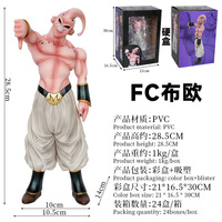 Alta calidad 28,5 cm Dragons Ball Saiyan GK FC Buu Evil Man Standing Pose Modelo figura Anime figura de acción