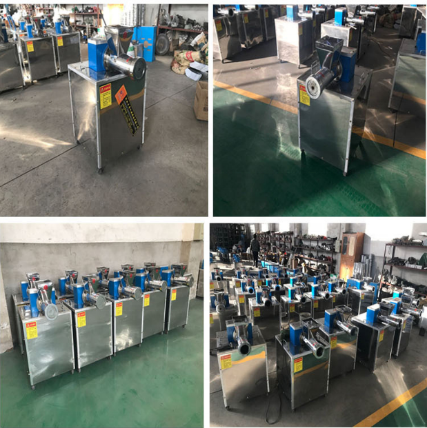 Industrial Italian pasta making machine pasta extruder small snacks processing machine