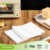 Feuilles de papier sulfurisé de qualité alimentaire supérieure, imperméables, résistantes à la graisse et à l'huile, pour boulangerie, restaurant, cuisine domestique, papier kraft