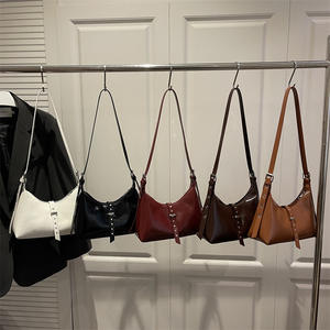 Nouvel Arrivage Sac à Bandoulière Hobo <span class=keywords><strong>L</strong></span>éger et Minimaliste 2026 avec Fermoir Tendance Polyvalent <span class=keywords><strong>Prix</strong></span> Usine Sacs à Main pour Usage Quotidien - Product Image 2