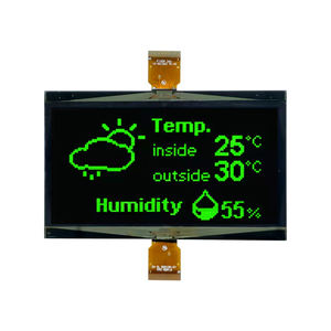 Pantalla OLED <span class=keywords><strong>de</strong></span> 4.7 Pulgadas, Resolución 256x128, Circuito Integrado SSD1322, Interfaz Paralela/SPI/I2C, Color Verde, 3.3V, Pantalla OLED Delgada - Product Image 6