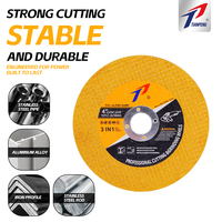 Disque de découpe abrasif TIANPENG pour acier d'angle, prix usine, personnalisé, 4 pouces (107 mm), pour aluminium et métaux