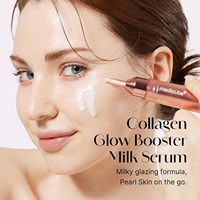 medicube Milky Collagen Double Glow Lock Duo Masque enveloppant laiteux au collagène et sérum booster 130DaCollagen Niacinamide
